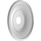 Ekena Millwork Berkshire PVC Medallion (Canopies up to 8 3/8"), 19"OD x 3 1/2"ID x 1"P, Metallic Dark Bronze CMP19BECDB - alternate 2